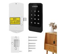 Serratura elettronica per armadietto, serratura digitale per tastiera touch - serratura elettronica touch per cassetto, serratura per armadio | Serratura per tastiera di sicurezza per bambini senza