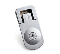 Serratura elettronica per armadio, parti di commutazione, serrature a compressione per armadio a pulsante, 1 pezzo(argento)