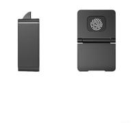 Serratura elettronica per armadio senza foratura con scheda NFC e IC per accesso senza contatto cassetto porta fino a 22 mm di spessore nero per ufficio e casa alimentato a batteria
