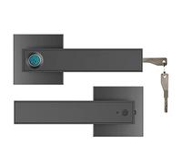 Serratura elettronica Smart Lock di ricarica delle impronte digitali di sicurezza serratura biometrica (D)