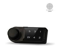 Serratura Elettronica Smart Nera per Armadi Controllo Accessi Affidabile e Sicur