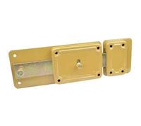Serratura a spingere destra 50mm ferroglietto cilindro staccato 6 mandate senza