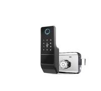 Serratura for cancello con impronta digitale Tuya WiFi for esterni TTlock scheda IC, adatta for la visione di casa e giardino(Tuya Add Cover)