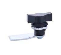 Serratura for cassetta degli attrezzi da 5 pezzi Serrature a camma a un quarto di giro in lega di zinco for cassette postali Tipo con manopola ad ala(B 18mm-H0-Zinc)