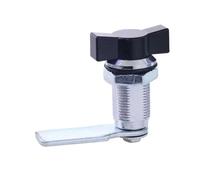 Serratura for cassetta degli attrezzi da 5 pezzi Serrature a camma a un quarto di giro in lega di zinco for cassette postali Tipo con manopola ad ala(36mm-H0-Zinc)