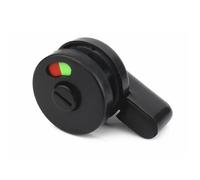Serratura for la privacy del bagno e del WC, indicatore di occupato/libero con chiavistello di sicurezza in plastica for porta del WC