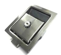 Serratura For Porta armadietto Quadrato Con Chiave O Meno For Scatola Elettronica Auto Camion Bagagliaio Pick-up Bus Accessori Rarelock MS215 G 1 Pz(Black)