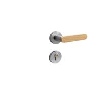 Serratura for porta cinese Serratura for porta interna della camera da letto Serratura for porta in legno for uso domestico Serratura for porta silenziosa magnetica divisa(F15 036 brushed 5845 three p
