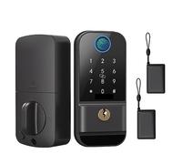 Serratura for porta con ingresso senza chiave e impronta digitale M4 Smart Front Locks Tastiera elettronica for casa ufficio Blocco automatico scheda IC(B)
