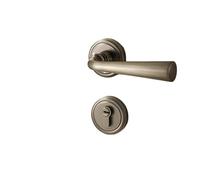 Serratura for porta della camera da letto, interna in legno, serratura for divisa, maniglia magnetica silenziosa retrò in bronzo verde di mezza età(Magnetic door lock)