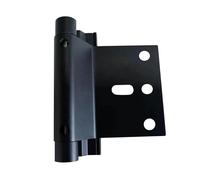 Serratura for porta in lega di alluminio Cerniera for porta di rinforzo Cerniera for armadio Cerniere for porta di sicurezza domestica classica con 4 viti(schwarz)