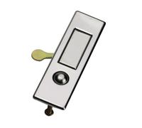 Serratura for porta in legno con pulsante a molla MS507 for mobili in acciaio inossidabile, serratura for idrante antincendio, scatola in legno, 1 pezzo