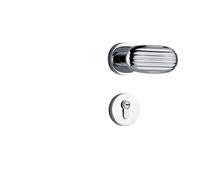 Serratura for porta interna Camera da letto Internet Celebrity Serratura for porta silenziosa Bagno Moderna Semplice Serratura for porta in legno massello Maniglia Serratura for porta magnetica(Bright