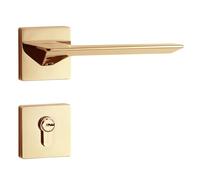 Serratura for porta interna, camera da letto, magnetica, silenziosa, serratura dorata, serratura for porta in legno massello semplice e moderna(Magnetic lock body)