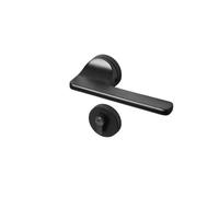 Serratura for porta interna della camera da letto Serratura for porta della camera minimalista moderna nera americana Serratura magnetica silenziosa Maniglia for porta in legno for uso domestico Serra