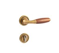 Serratura for porta interna in legno con venature del legno, serratura for porta della camera da letto, serratura for porta della stanza silenziosa, serrature magnetiche divise for uso domestico