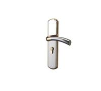 Serratura for porta interna Serratura for porta della camera da letto domestica Maniglia for porta silenziosa in stile europeo Serratura di ricambio for porta in legno(D 145mm copper 35-50mm)