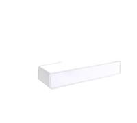 Serratura for porta magnetica ecologica minimalista Serratura silenziosa for interni Casa Camera da letto Soggiorno Serratura invisibile Maniglia for porta in lega di zinco in legno(Square handle Whit