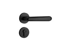 Serratura for porta nera Serratura silenziosa for interni Serratura antifurto for casa Camera da letto Serratura for porta in legno for interni Maniglia divisa Serratura magnetica(5845 mechanical lock