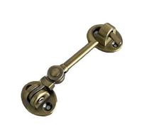 Serratura for porta scorrevole, 1 pezzo da 6" in lega di zinco, bronzo antico, gancio for occhiello, girevole for finestra in ottone con viti montaggio