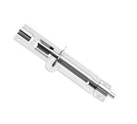 Serratura for porta scorrevole, 2 pezzi di serratura for da 3/4/5/6 pollici a forma U, finitura lucida for applicazioni sicurezza e armadietti(8'')