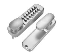 Serratura for porta senza chiave in lega di zinco a combinazione meccanica for sicurezza a codice for maniglia for domestica Hardware 3 colori(Gold)