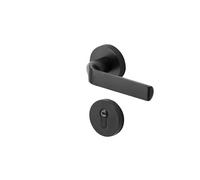 Serratura for porta silenziosa della camera da letto Serratura divisa 7255 Serratura magnetica for bagno Set completo di serratura meccanica for porta in legno silenziosa interna(Yahei 7255 magnetic)