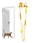 Serratura Gatto per Tenere Lontano Cane - Sostegno Porta Camera - 15 Misure Antischiacciamento Interno Senza Trapani Per Contenimento Animali Domestici Armadio Proprietà Affitto Dispensa Bagno Bimbi