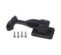 Serratura girevole compatta per roulotte e mobili che mantiene l'integrità in caso di uso ripetuto (nero)