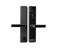 Serratura intelligente con impronta digitale Cerraduras Inteligente impermeabile 6068 Serratura biometrica elettronica intelligente for la casa, compatibile con TTlock