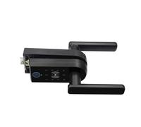 Serratura intelligente for porta in vetro, con password, tessera e chiave for sbloccare la partizione interna ufficio(Standard Edition)