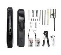 Serratura intelligente per porta 8 modi Sblocco scheda password impronta digitale Chiave NFC App password temporanea virtuale Controllo remoto Chip AI ad alta sicurezza Allarme