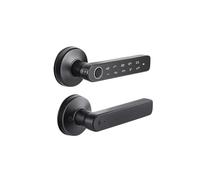 Serratura intelligente Q50 / RFID Tuya Bluetooth, serratura con impronta digitale, serratura digitale con password, maniglia con più metodi di sblocco, serratura biometrica manuale, serratura con