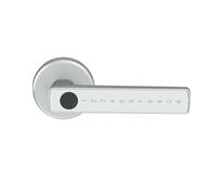 Serratura intelligente, Serratura elettronica intelligente con impronta digitale e modalità di passaggio sblocco tramite password/chiave for camera da letto(Silver)