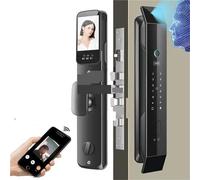 Serratura Intelligente, Smart Lock con riconoscimento facciale 3D Apertura porta senza contatto automatico telecamera WiFi Videocitofono Controllo APP(24 240Mortise)
