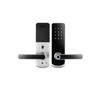 Serratura intelligente, Smart Locks, Impronta Digitale Biometrica, Elettronica, Porta Di Casa, Frontale,per casa, camera da letto, hotel(Silver)