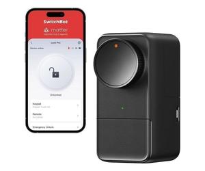 Serratura Intelligente SwitchBot Lock Pro Bluetooth Apertura con App e Chiave Compatibile con Android e iOS