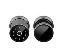 Serratura intelligente, TUYA Fingerprint Door Knob Smart Door Lock Keyless Touch Screen IC Card Password Key Unlock for Office Home Apartment Garage,Costruita per durare