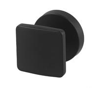 Serratura invisibile in lega di zinco con mini buco della serratura, serratura di sicurezza su un lato per porte in legno, strette e in alluminio, progettata per la privacy della stanza segreta (nero)