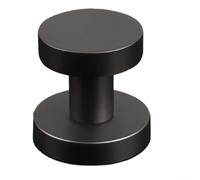 Serratura invisibile per interni con funzionamento su un solo lato, adatta per porte della camera da letto e pareti di sfondo, struttura in lega di zinco (nero)