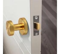 Serratura invisibile per porte interne, comoda maniglia laterale singola per privacy e sicurezza (oro)