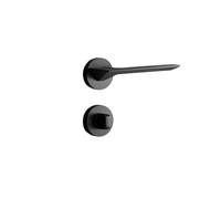 Serratura invisibile su un solo lato in lega di zinco divisa porta in legno porta camera interna maniglia camera da letto serratura nascosta serratura nascosta(Type B Yahei)