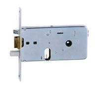 Serratura metallo infilare elettrica 550 iseo b.q zinc f.mm 16 f.ovale m2+scr h.