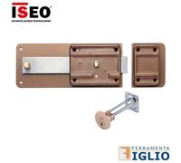 Serratura ISEO Sovrapposta per Porte in Legno Cilindro Staccato 7 Mandate E.40mm