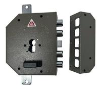 Serratura Legno Applicare 2250 Pe Cr F.sagom M2 Tripl con Scr E. Dx 60 mm
