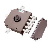 SERRATURA LEGNO APPLICARE 30640 MOTTURA C.POMPA M4 QUINT E.MM 60 DX