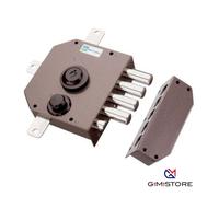 SERRATURA LEGNO APPLICARE 30650 MOTTURA C.POMPA M4 QUINT+SCR E.MM 60 SX