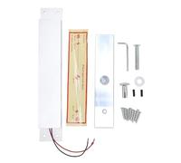 Serratura magnetica elettrica da 280 kg Lega di alluminio ad alta resistenza Impermeabile 12V Modalità NC Serratura elettromagnetica per di controllo accessi Porte tagliafuoco in