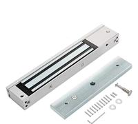 Serratura magnetica elettrica impermeabile for interni esterni 280KG 600LBS di tenuta Elettromagnete Serratura 12V Fail Safe Porta singola,Sicurezza