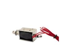 Serratura magnetica elettrica, Mini Magnete Elettrico 'elettromagnete Del Solenoide Degli Strumenti Push-pull Lineari 'attuatore A Telaio Aperto Di Funzionamento Facile,per la sicurezza domestica